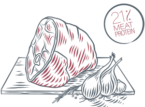 Chef-Georges-Jambon-21-meat 21% protein ham
